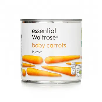 Waitrose Essential Baby Carrots 400g