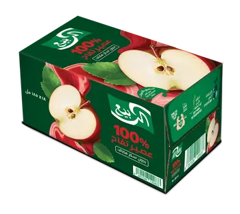 Alrabie Apple Juice 185Ml × 18Packs