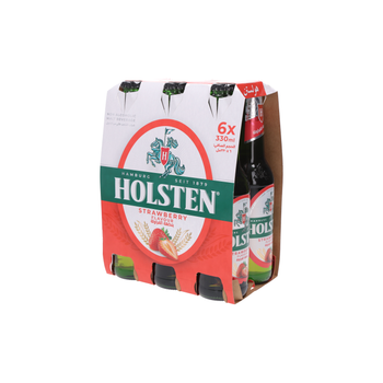 Holsten Strawberry Flavoured Malt Beverage 6x330ml