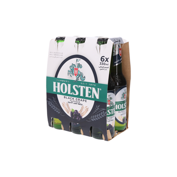 Holsten Black Grape Non-Alcoholic Malt Beverage 6x330ml