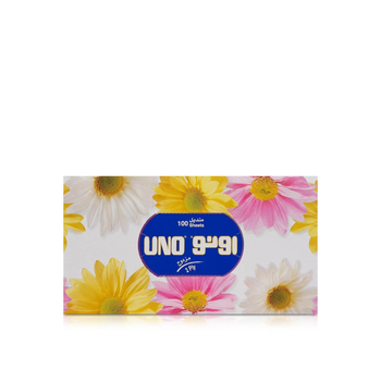 أونو بلَس مناديل وجه فائقة النعومة 100 1حبة