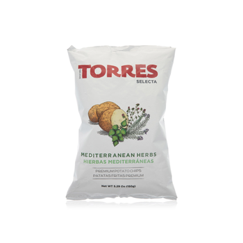 Torres Selecta Mediterranean Herbs Potato Chips 150g