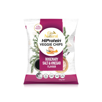Go Natural HiProtein Rosemary Salt & Vinegar Veggie Chips 100g
