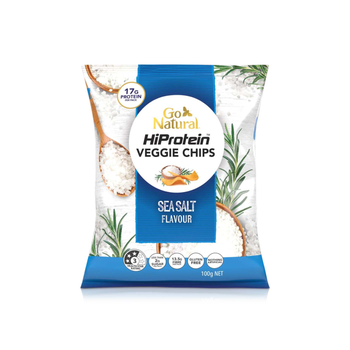Go Natural HiProtein Sea Salt Veggie Chips 100g