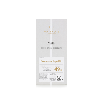 Waitrose No.1 Milk Chocolate 100g