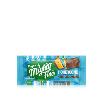Mighty Fine Vegan Honeycomb Chocolate Bar 30g