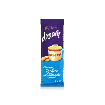 Cadbury Dream White Chocolate Shortcake 80g