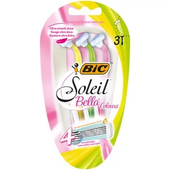 Bic Soleil Bella 4-Blade Razors 3 Pieces