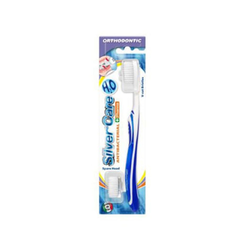 Silver Care T.B Orthodontic Toothbrush White