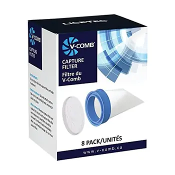 V-Comb Capture Filters 8 Pieces