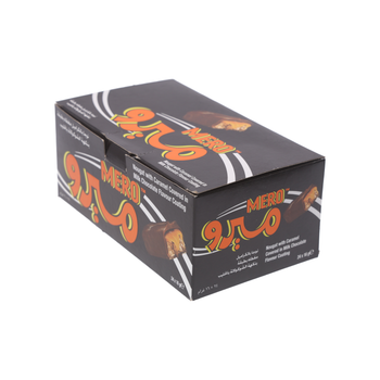 شوكولاتة ميرو بالنوجا و الكراميل 24×27حرام