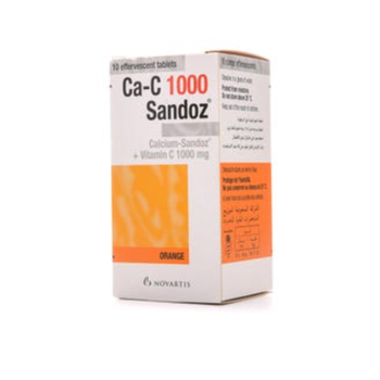 Sandoz Calcium Orange Tablets 10x10 Tablets