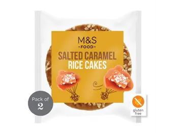 M&S Food Salted Caramel Rice Cakes 2-Pack