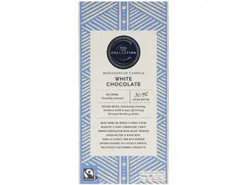 M&S Food Madagascan Vanilla White Chocolate 1 Piece