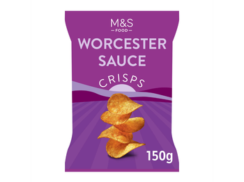 M&S Food Worcester Sauce Crisps 150g