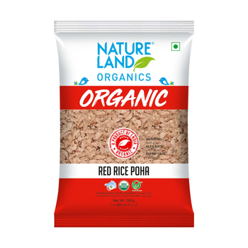 Natureland Organics Red Rice Poha 500g