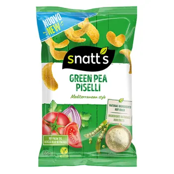 Snatt's Mediterranean Green Pea Snack 85g