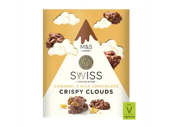 ماركس اند سبنسر سحب مقرمشة بالكراميل السويسري وشوكولاتة الحليب 1قطعة