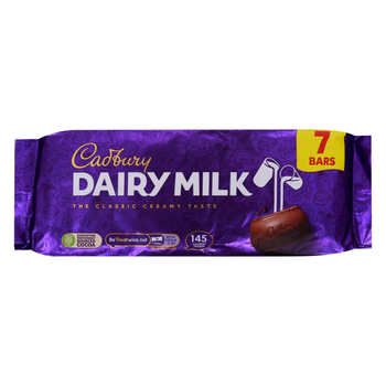 Cadbury Dairy Milk Milk Chocolate Bar 7x27.2g