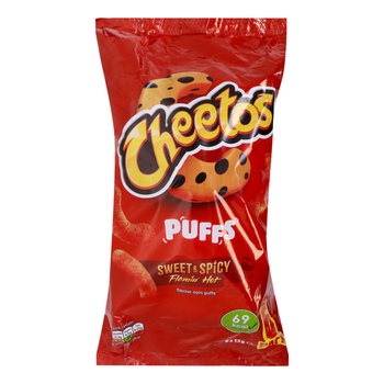 Cheetos Sweet & Spicy Flamin' Hot Puffs 6x13g