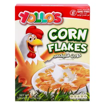 يولوز رقائق الذرة العادية 250جرام