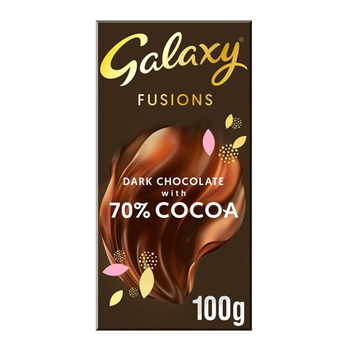 جالاكسي فيوجن شوكولاتة داكنة 70% 100جرام