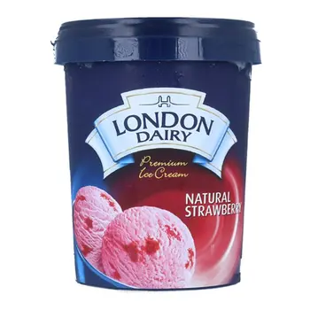 London Dairy Strawberry Ice Cream 500Ml