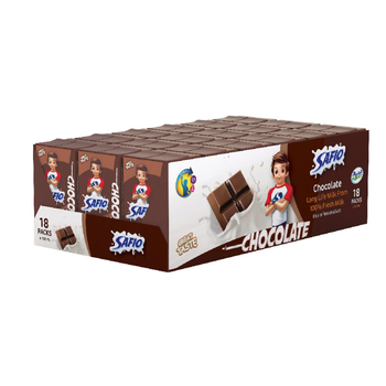 صافيو حليب بنكهة الشوكولاتة 185 مل × 18