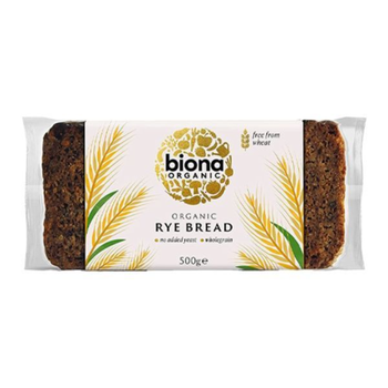 بيونا خبز الجاودار بالحبوب الكاملة العضوي 500جرام