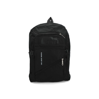 بريما  حقيبة ظهر رياضية للسفر بإغلاق بواسطة سحاب باللون الأسود، بحجم 18 بوصة، DO-81105 1قطعة