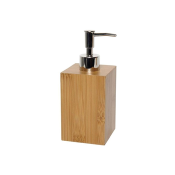 تندانس   موزع صابون مصنوع من الخيزران بتصميم أنيق بسعة 250 مل بالون البني 6250195 1قطعة