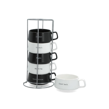 BIEN SERVI Microwave Safe Mug Set 11oz