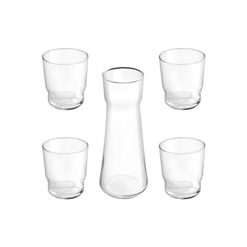 ROYAL LEERDAM Balice Carafe and Glass Set 5-Piece