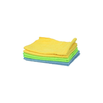 Saco Multicolour Microfiber Cleaning Cloth 6-Pack