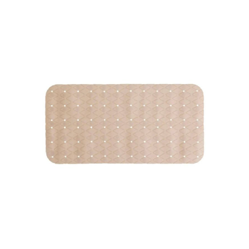 ساكو  سجادة أرضية لحوض الاستحمام بلاستيكية متينة مضادة للانزلاق، باللون البيج، 
بمقاس 70 × 35 سم 160833O 1قطعة