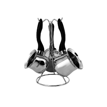 Hascevher Stainless Steel Coffee Pot Set 30x17.2x17.2cm