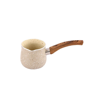 Parfait Turkish Coffee Warmer Cream-Brown 8.5cm