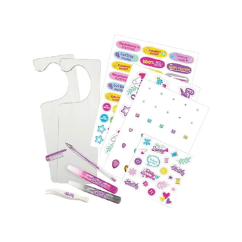 هاشتاق مجموعة 11 قطعة من علامات الابواب الأنيقة والعصرية مع ملصقات متعددة الألوان 26× 5× 18سم HTMC2101 1قطعة