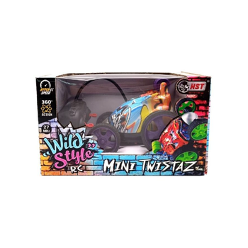 هاست سيارة سباق مصغرة بنمط تويستاز وايلد بتحكم عن بعد للأطفال بألوان متعددة 11.5× 11.5× 19سم 77755 1قطعة