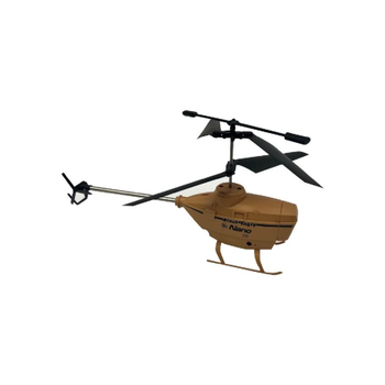 هاست نانو تشانيل مروحية مع جهاز تحكم عن بعد للأطفال أصفر وأسود 6.5× 15.5× 29.5سم LH-2023-C1 1قطعة