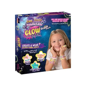 مارفل مجموعة إعادة تعبئة عالية الجودة والسريعة والفخمة للبلازليتس المضيئة في الظلام، متعددة الألوان 14× 2× 12سم، MMBLZ104G 1قطعة