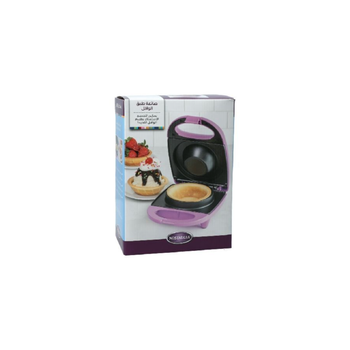 NOSTALGIA Purple-Black Waffle Bowl Maker 15.2x21.6x8.9cm