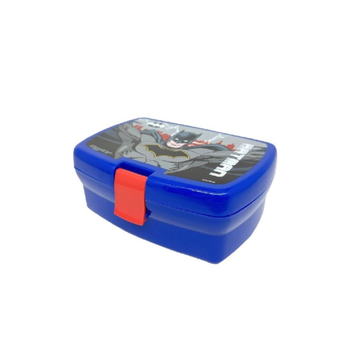 فيرست كيد صندوق السندويشات عالي الجودة بتصميم باتمان أزرق 630 مل 112-11-024 1قطعة