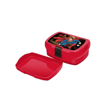 فيرست كيد صندوق ساندويتش ديزني دي سي سوبرمان مع صينية داخلية أحمر 630 مل 112-11-2118 1قطعة