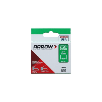 Arrow JT21 Thin Wire Staples 1000 Pieces
