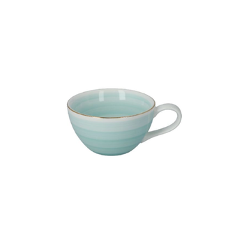 Green Porcelain Tea Cup and Saucer Set 250ml