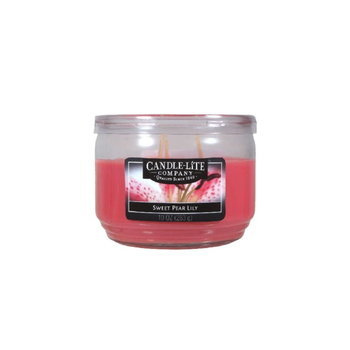 Candle-Lite Sweet Pear Lily Scented Jar Candle 10oz