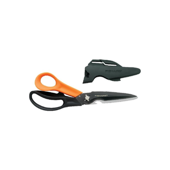 فيسكارز مقص حديقة من الفولاذ المقاوم للصدأ بمقبض مريح أسود وبرتقالي 29.46 × 10.29 × 3.05 سم 7699697 1قطعة