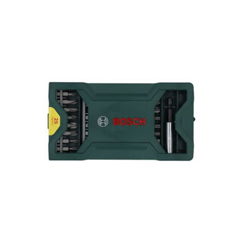 Bosch 25-Piece Steel Screwdriver Bit Set 8x15.5x2cm