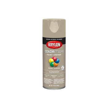 Krylon Colormaxx Gloss Khaki Spray Paint 12oz